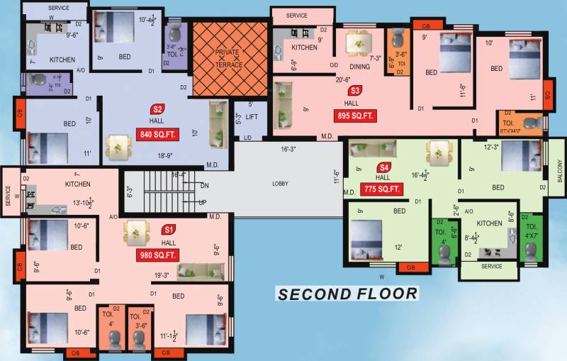Images for Cluster Plan of VGK Samudra
