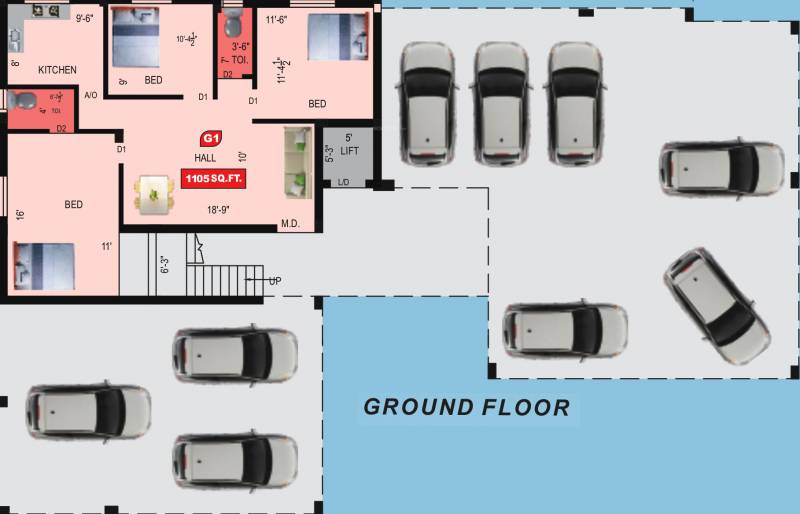 Images for Cluster Plan of VGK Samudra