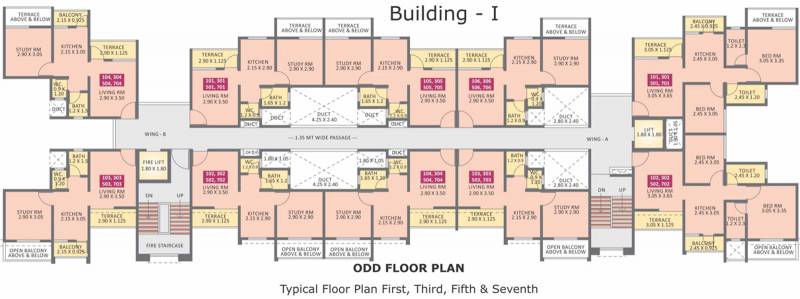  utsav-residency Images for Cluster Plan of Zenith Utsav Residency