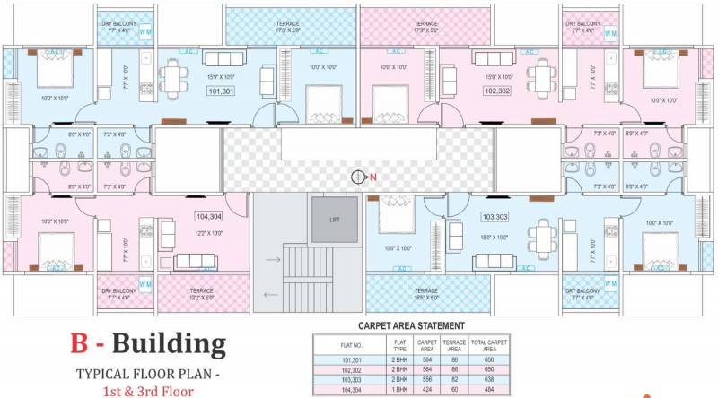 Images for Cluster Plan of Prime Utsav Homes 2
