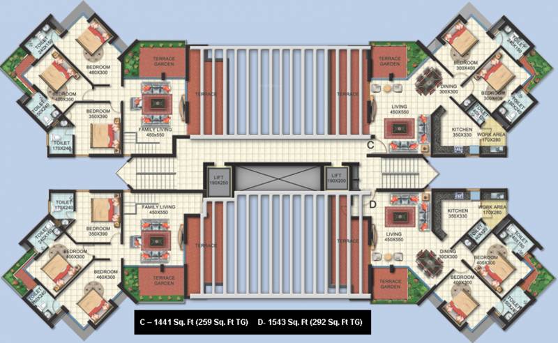 Images for Cluster Plan of Uni Residenz