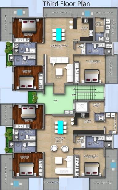 Images for Cluster Plan of Vaishnavi Blue Square