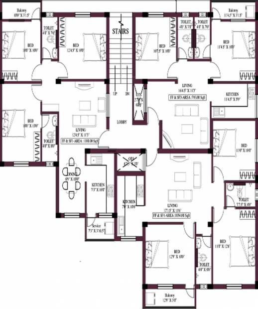 Images for Cluster Plan of Dream Mangal