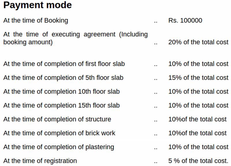 Images for Payment Plan of Moopan Heights