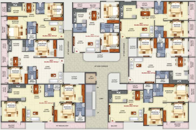 Images for Cluster Plan of Udbhav Brundavan