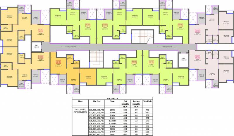 Images for Cluster Plan of Mantra Mantra City 360