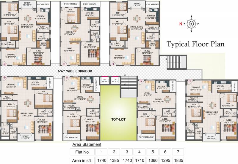 Images for Cluster Plan of Pratyusha Aksharas Meadows