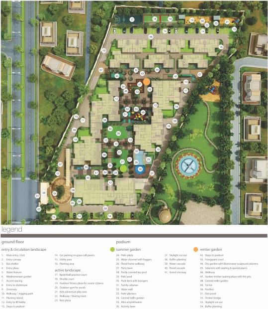  florenza Images for Site Plan of Mahima Florenza