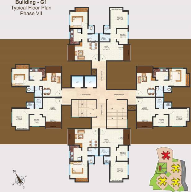 Images for Cluster Plan of  Unnathi Woods Phase 7A