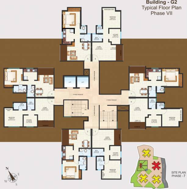 Images for Cluster Plan of  Unnathi Woods Phase 7A