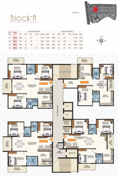 Images for Cluster Plan of Purvi Symphony
