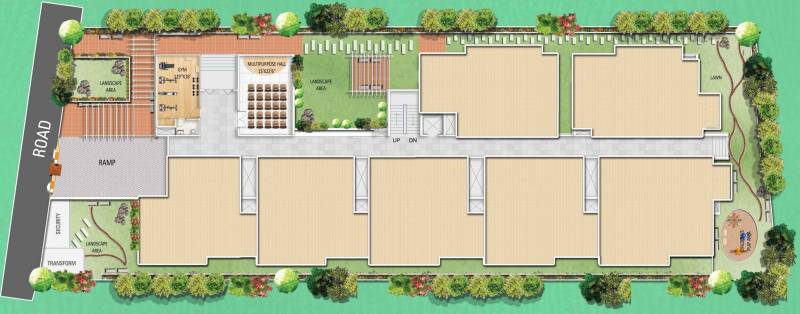  daffodils Images for Layout Plan of Saroj Daffodils
