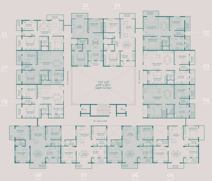 Images for Cluster Plan of Nirmaanika Arbor