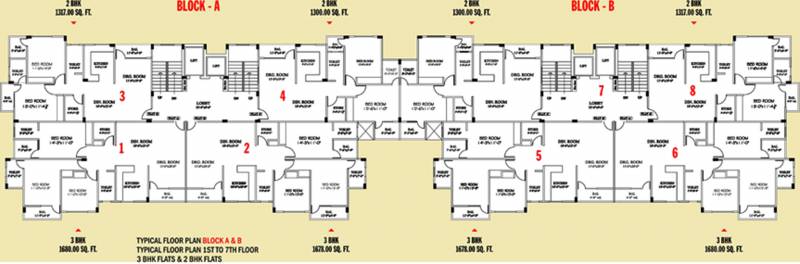 Images for Cluster Plan of Aarohan Crystel Link Apartment