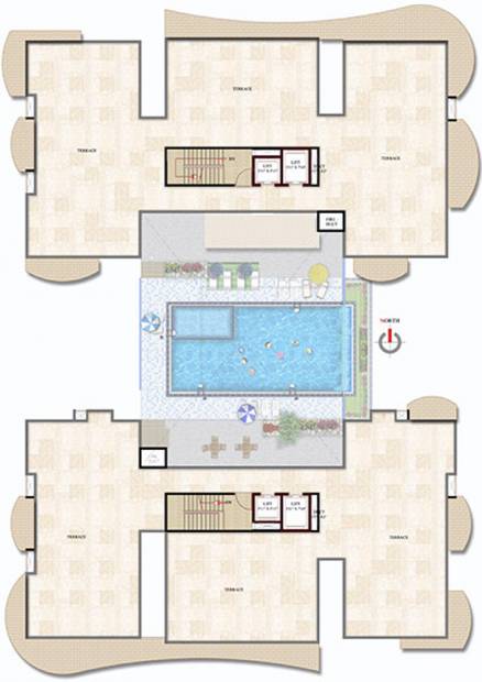  parimala-skyview Images for Cluster Plan of Vishnu Parimala SkyView