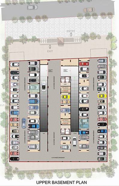  parimala-skyview Images for Cluster Plan of Vishnu Parimala SkyView