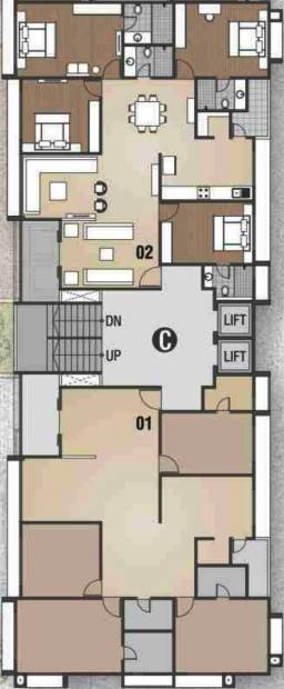  indraprasth-kadamb Images for Cluster Plan of Deep Indraprasth Kadamb