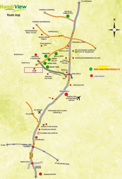 Images for Location Plan of MSK Nandi View III