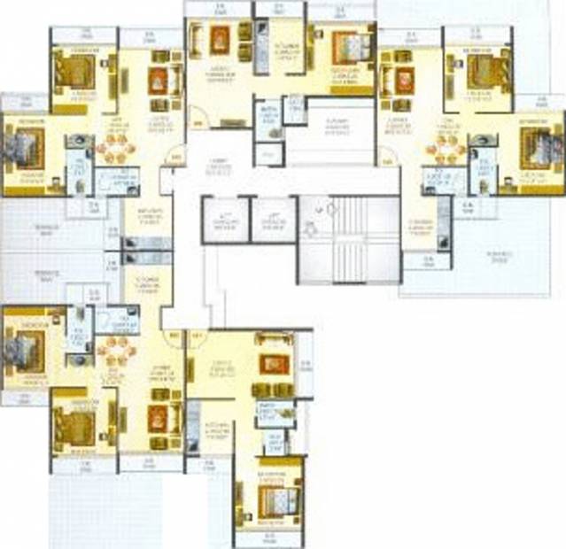 Images for Cluster Plan of Universal Blue Fig Tower
