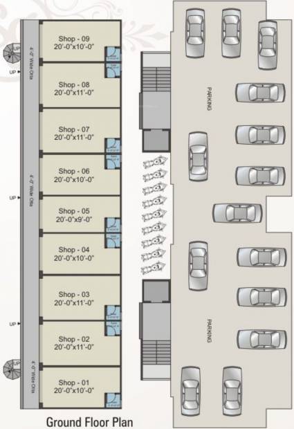 Images for Cluster Plan of Om Stonegate