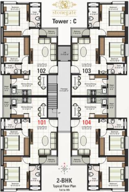 Images for Cluster Plan of Om Stonegate