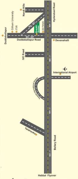 Images for Location Plan of Merusri Bharathi Enclave