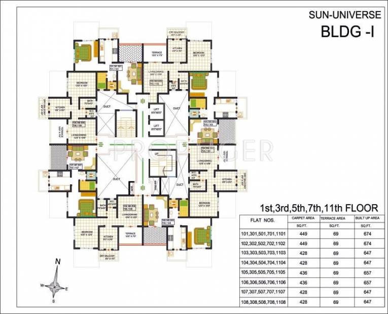  sun-universe Images for Cluster Plan of Mittal Group Sun Universe