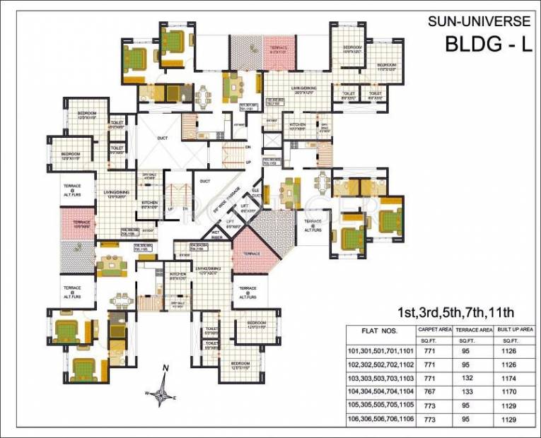  sun-universe Images for Cluster Plan of Mittal Group Sun Universe