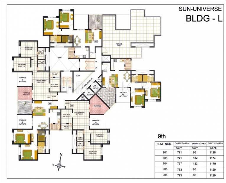  sun-universe Images for Cluster Plan of Mittal Group Sun Universe