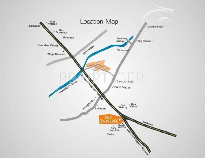  sun-universe Images for Location Plan of Mittal Group Sun Universe