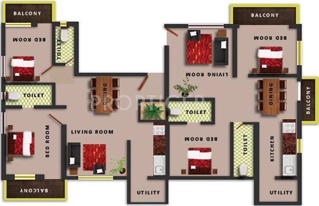 Images for Cluster Plan of Annai Srushti