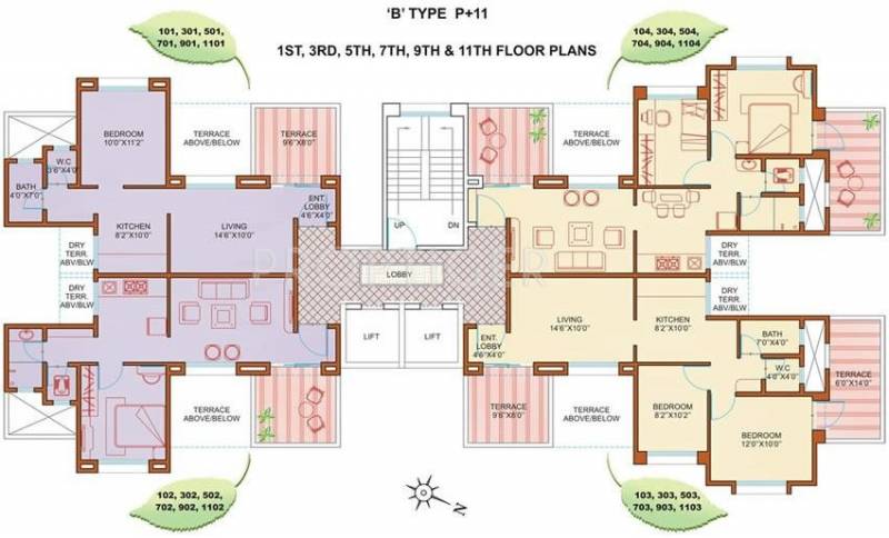 Images for Cluster Plan of Multicon Developers The Crystal Castle