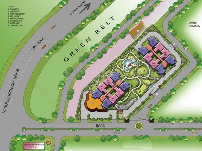 Images for Layout Plan of Gaursons Gaur Ganga