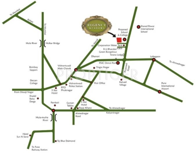  meadows Images for Location Plan of Regency Group Meadows
