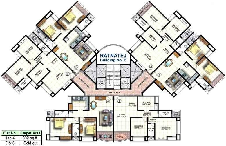 Images for Cluster Plan of Sadhana Builder Dhaval Hills