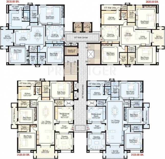 Images for Cluster Plan of Sri Fortune Towers