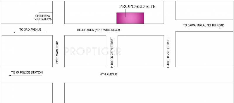Images for Location Plan of Pushkar The Royal Court