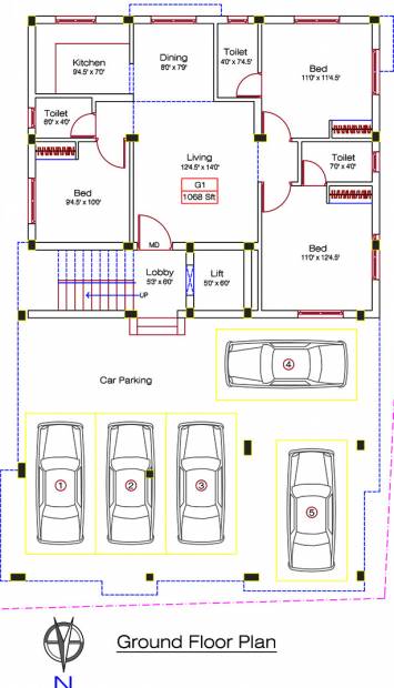 Images for Cluster Plan of Alankar Sree Krishna Garden