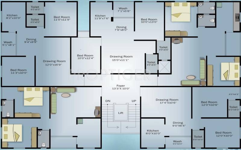  colonials Images for Cluster Plan of Takshashila Colonials