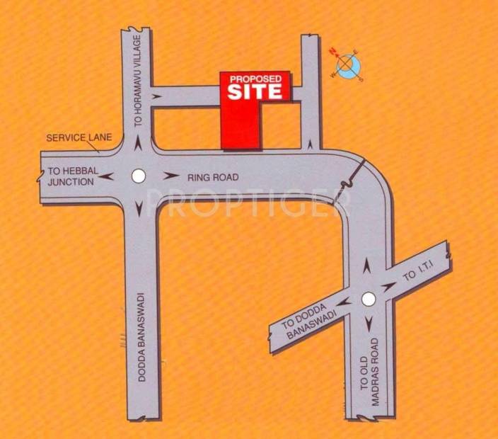 Images for Location Plan of SMR Developers SMR Vinay Estates