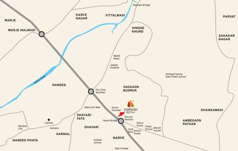 Images for Location Plan of Vilas Javdekar Yashwin Royal