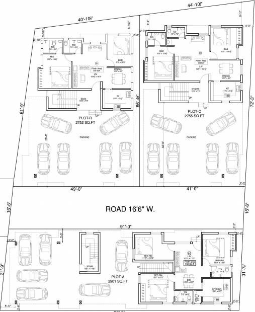 Images for Cluster Plan of Conceptts Flat I
