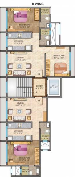 Images for Cluster Plan of Milan Jal Usha