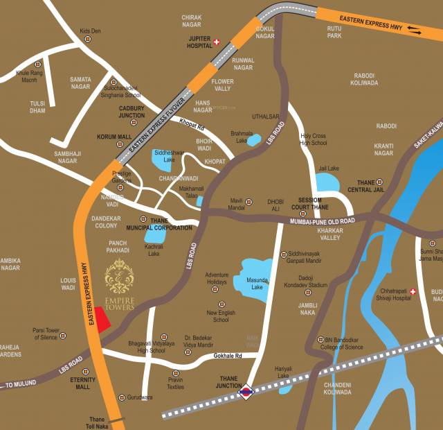Images for Location Plan of Lakhani Empire Towers