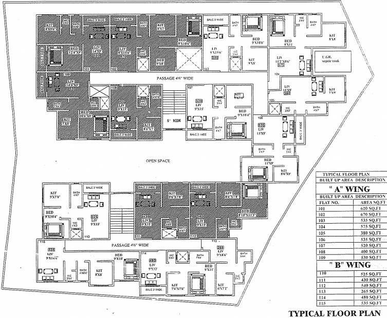 Images for Cluster Plan of Gurukrupa Developers Guru Shrushti