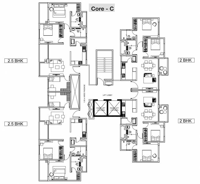  avenues Block C Cluster Plan