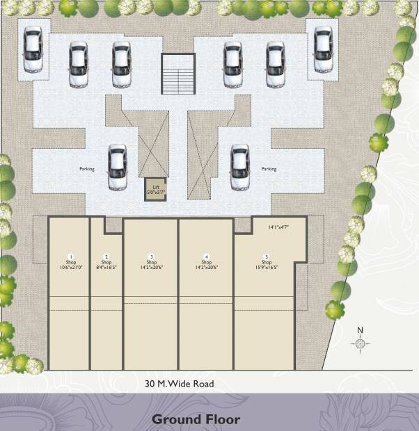 Images for Cluster Plan of Liberty Niwas