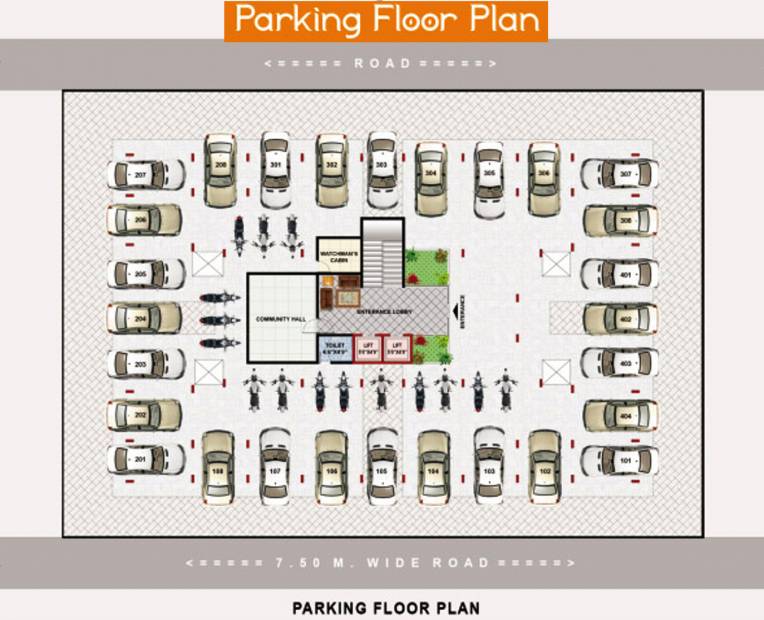  ganesh-avenue Images for Cluster Plan of Nerkar Ganesh Avenue