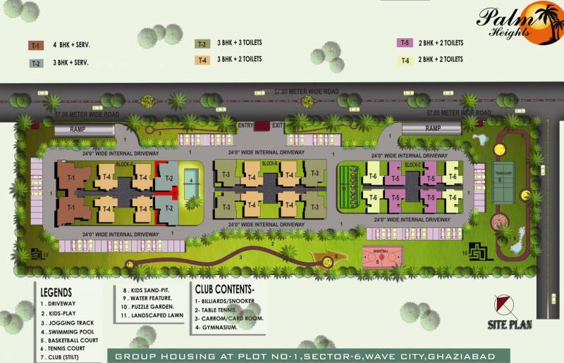 Images for Site Plan of Sanchar Palm Heights