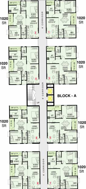 Images for Cluster Plan of MVV Builders Enclave